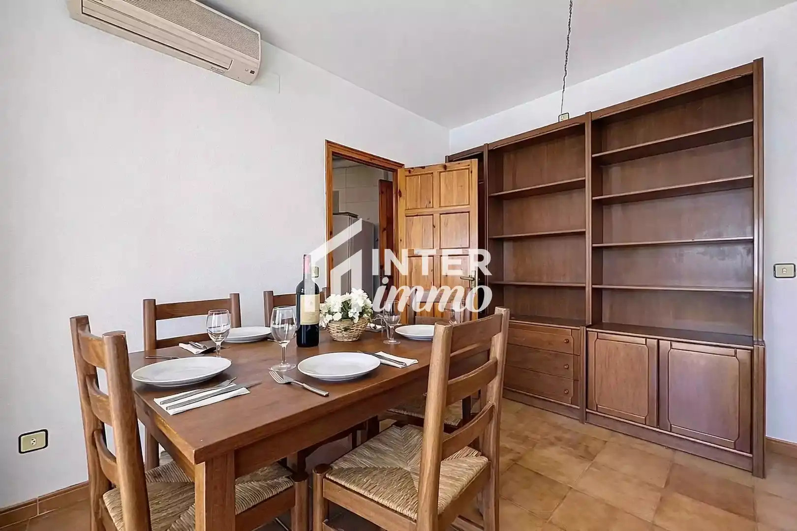 Comedor de Apartamento en venta en Roses con Aire acondicionado, Terraza y Amueblado