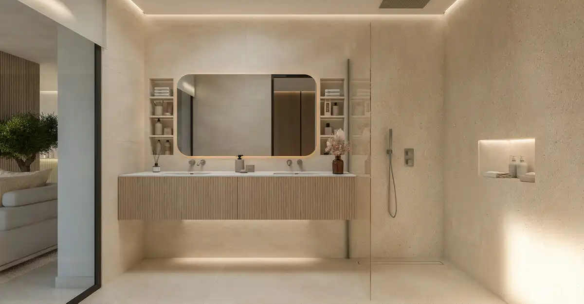 Baño de Planta baja en venta en Estepona con Jardín privado, Terraza y Trastero