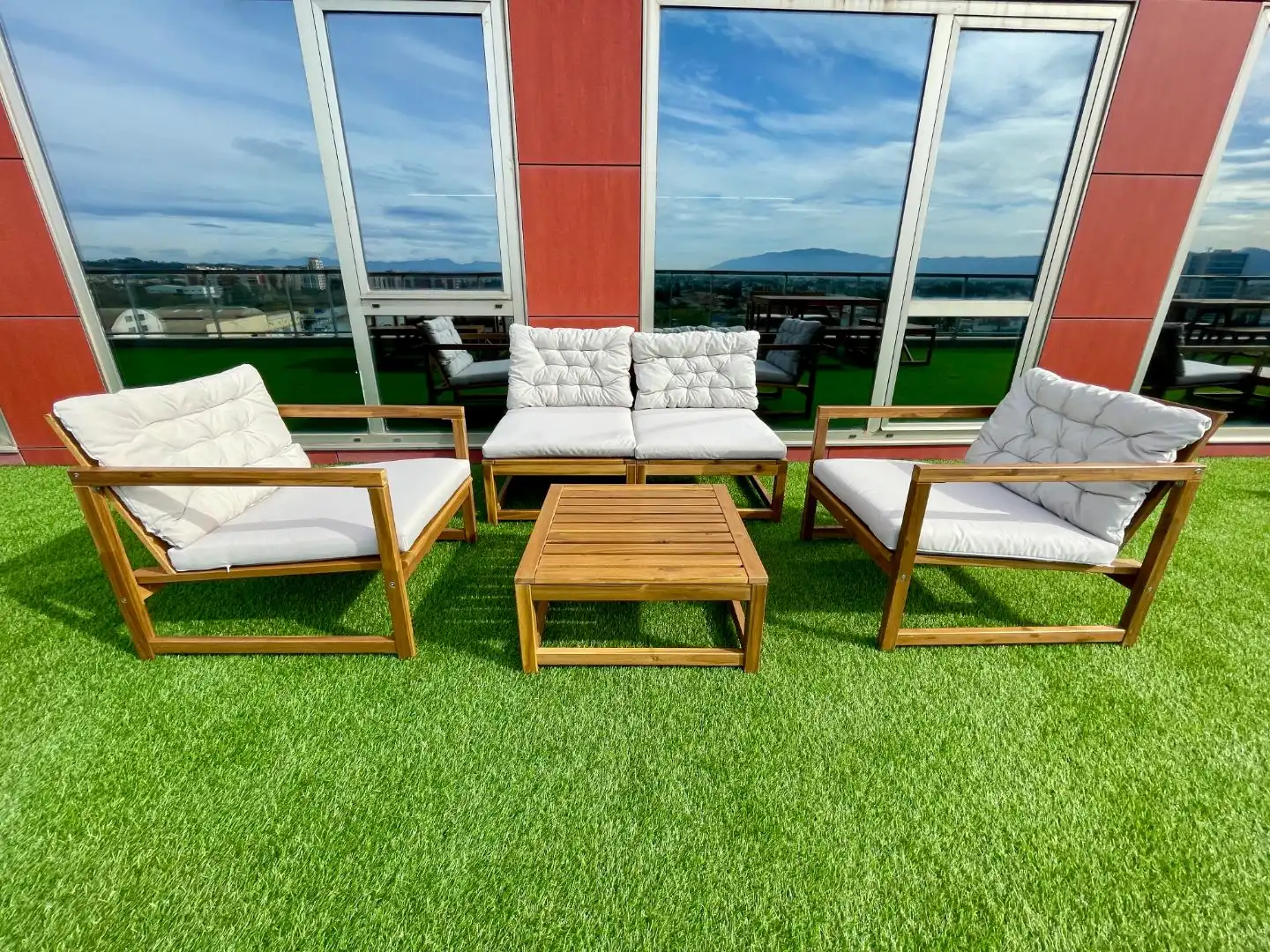 Terraza de Oficina de alquiler en Murcia con Aire acondicionado, Calefacción y Terraza