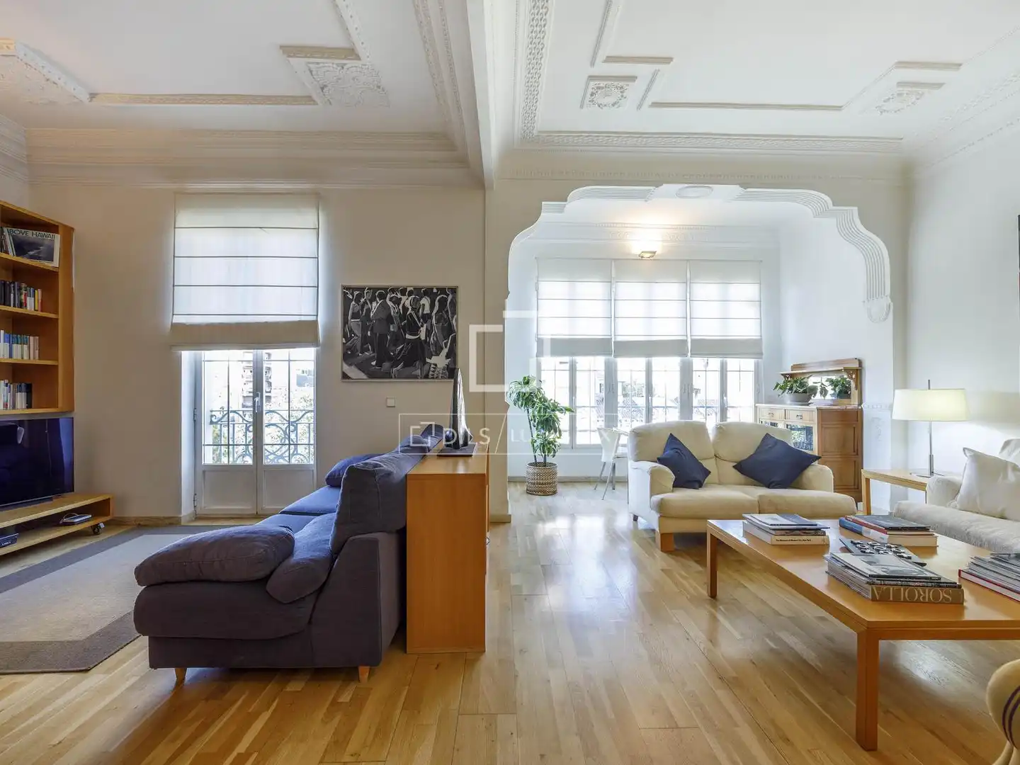 Living room of Flat for sale in Albal  with Air Conditioner, Heating and Parquet flooring
