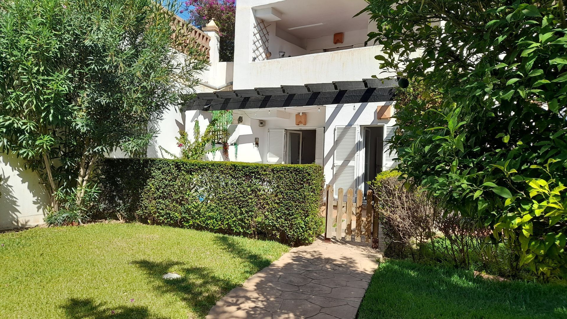 Garden of Apartment for sale in Mojácar  with Air Conditioner, Heating and Private garden