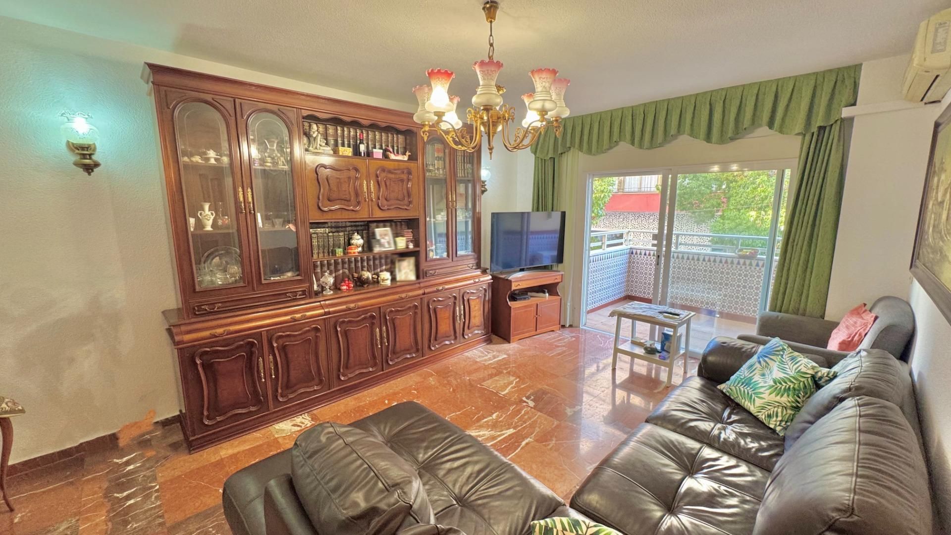 Living room of Flat for sale in Málaga Capital  with Air Conditioner, Heating and Terrace