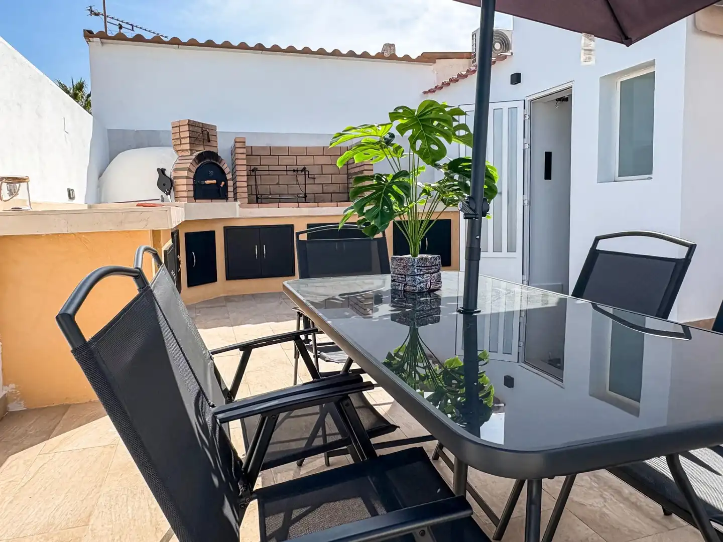Terrassa de Casa adosada de lloguer en Torrevieja amb Aire condicionat, Calefacció i Traster