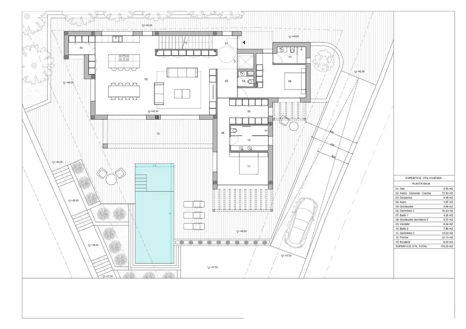 Villa con piscina in vendita a Casco Urbano, imagen 17