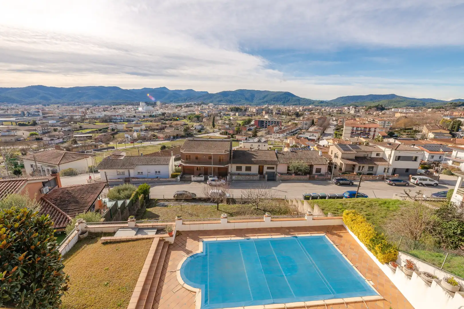 Piscina de Casa o chalet en venta en Banyoles con Terraza, Piscina y Balcón