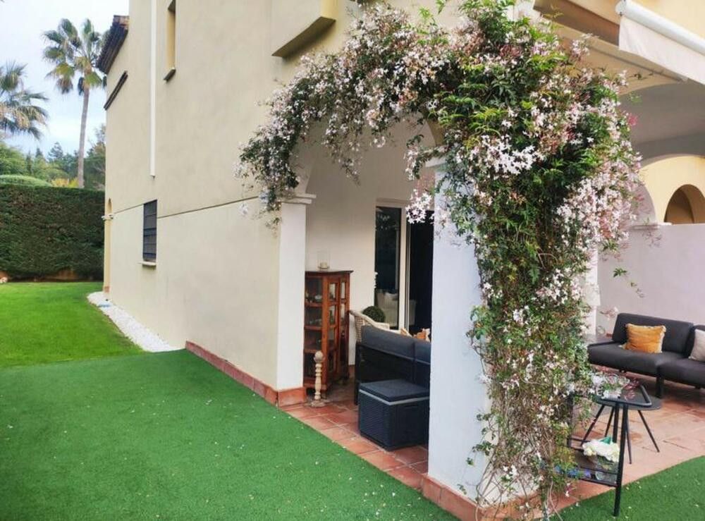 Terrace of Single-family semi-detached to rent in Marbella  with Air Conditioner, Private garden and Terrace