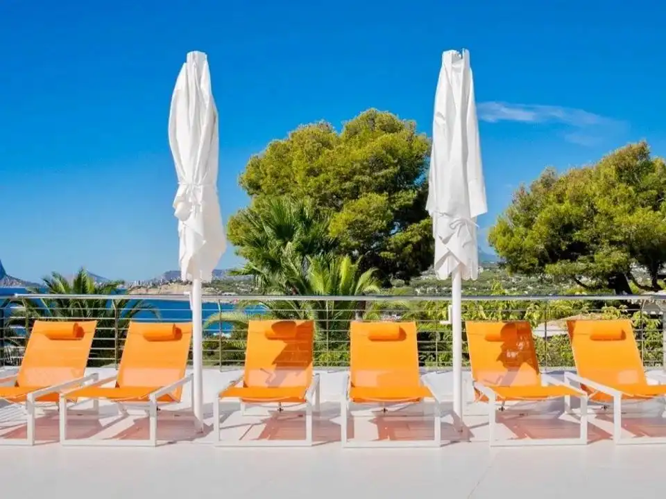 Terraza de Casa o chalet en venta en Moraira con Aire acondicionado, Calefacción y Terraza