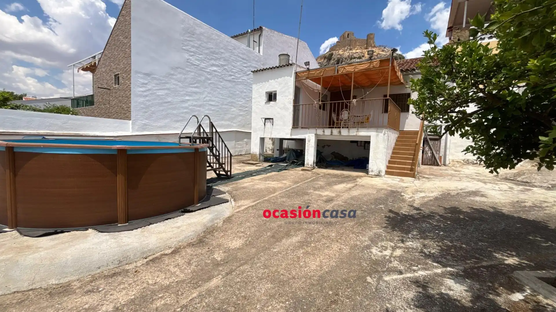 Vista exterior de Casa o chalet en venta en Belmez con Trastero y Piscina