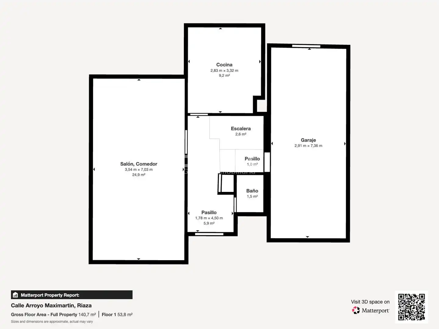 Casa adosada en venta en Riaza con Calefacción y Jardín privado