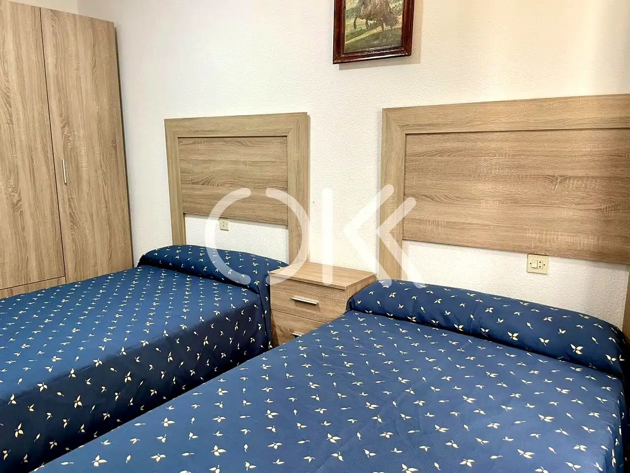 Bedroom of Ground floor for rent in Coria  with Air Conditioner, Heating and Furnished