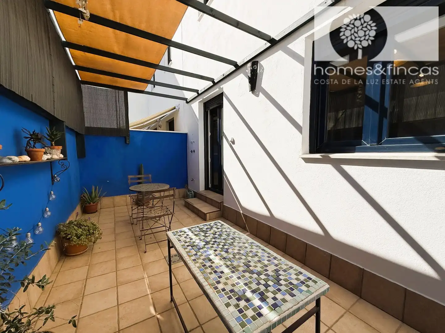 Terrace of Detached homes for sale in Ayamonte  with Air Conditioner, Terrace and Furnished