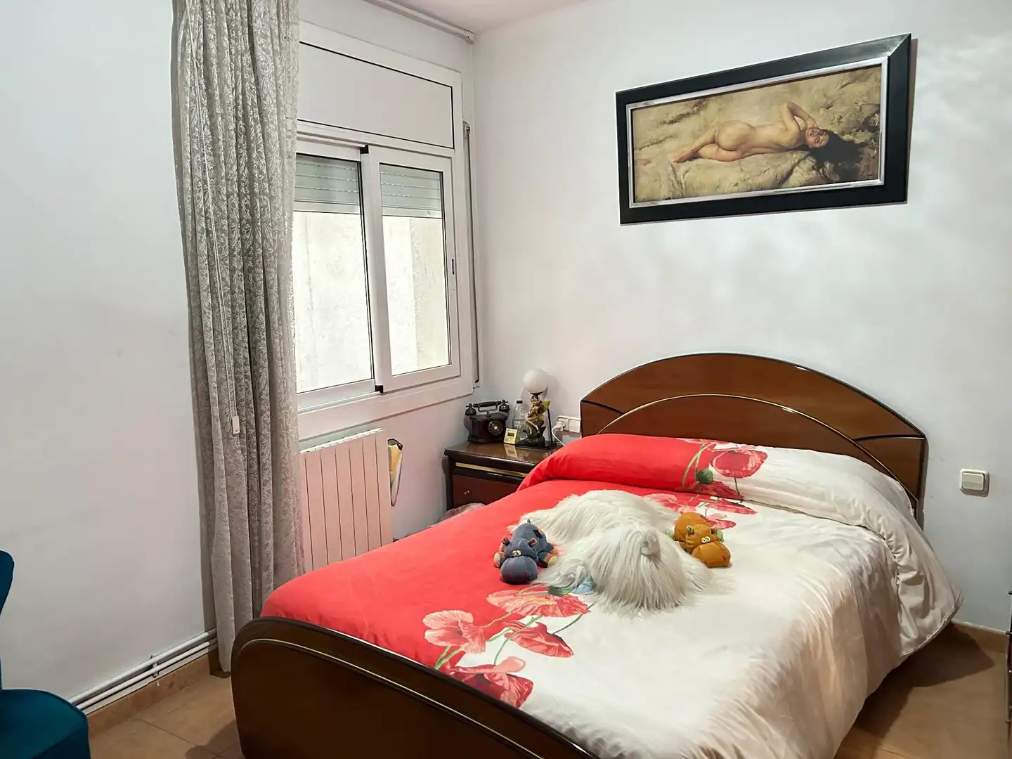 Schlafzimmer von Wohnung zum Verkauf in Mataró mit Heizung und Balkon