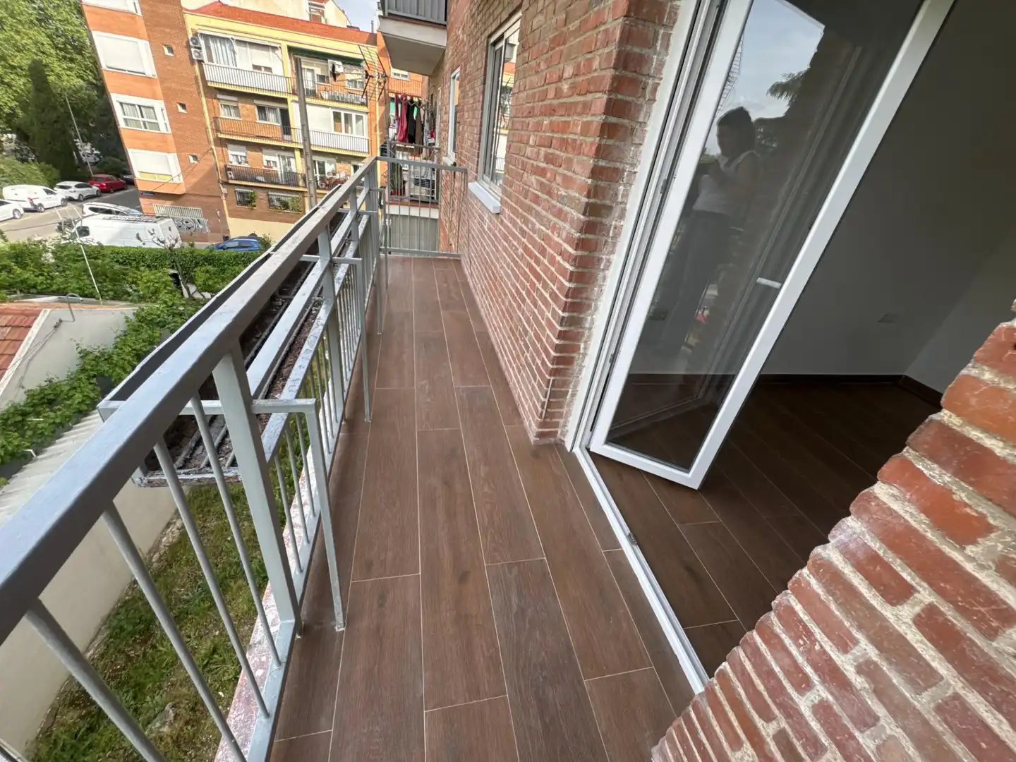Balcony of Flat for sale in  Madrid Capital  with Heating and Terrace