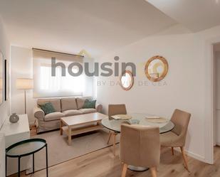 Living room of Flat to rent in  Madrid Capital  with Heating, Parquet flooring and Storage room