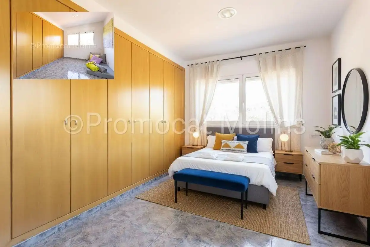 Habitación de Casa o chalet en venta en La Palma de Cervelló con Calefacción, Jardín privado y Terraza