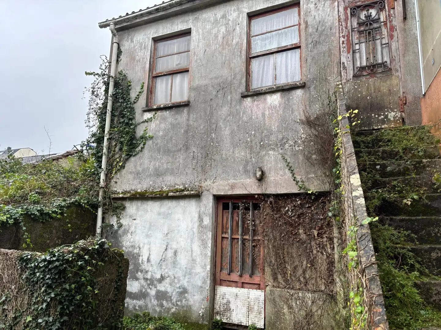 Vista exterior de Casa adosada en venta en Culleredo con Jardín privado