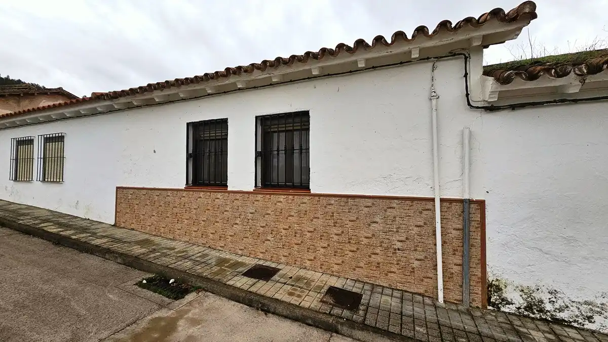 Vista exterior de Casa o chalet en venta en Almonaster la Real con Amueblado