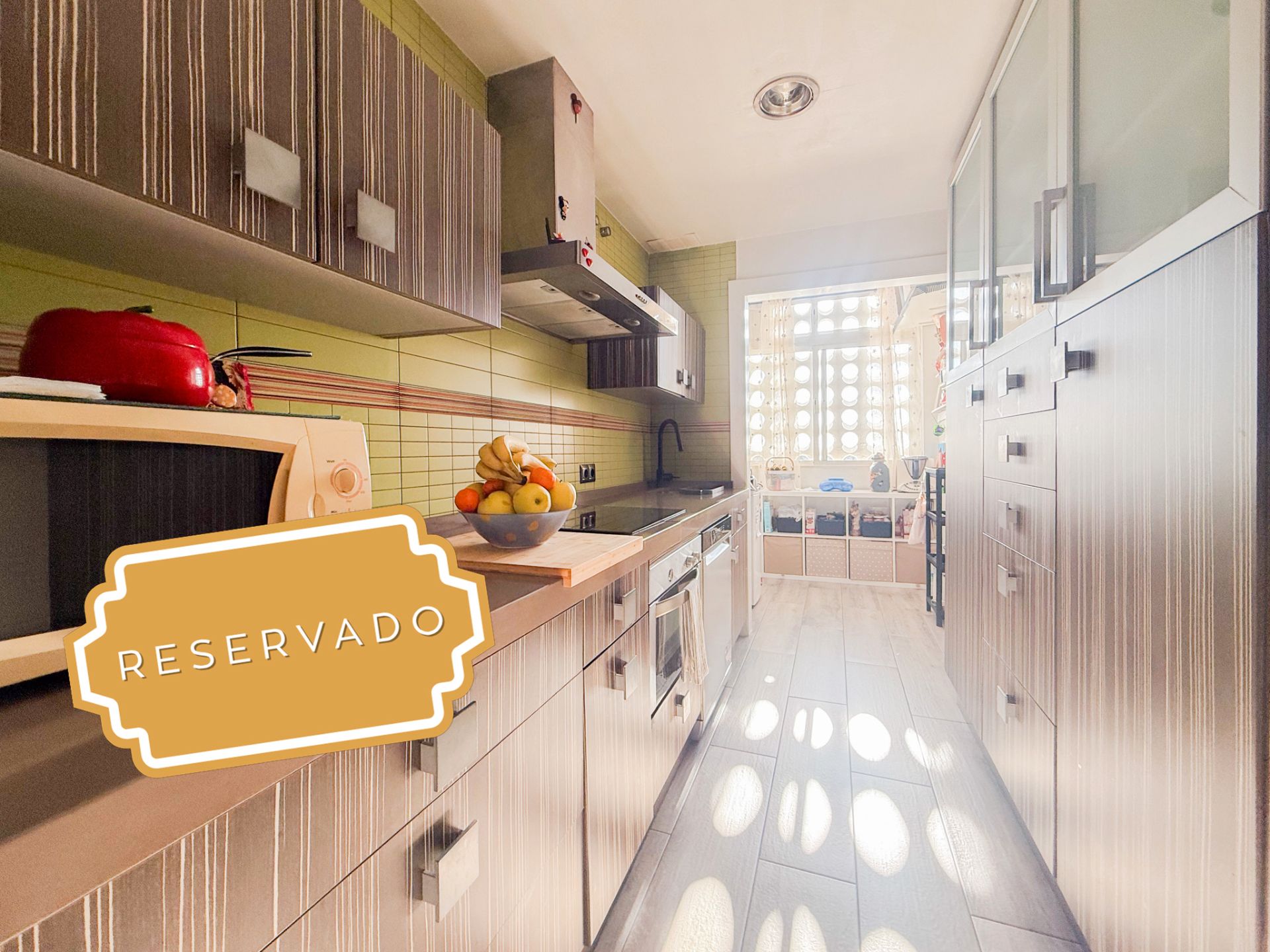 Kitchen of Flat for sale in Jerez de la Frontera  with Air Conditioner, Terrace and Oven