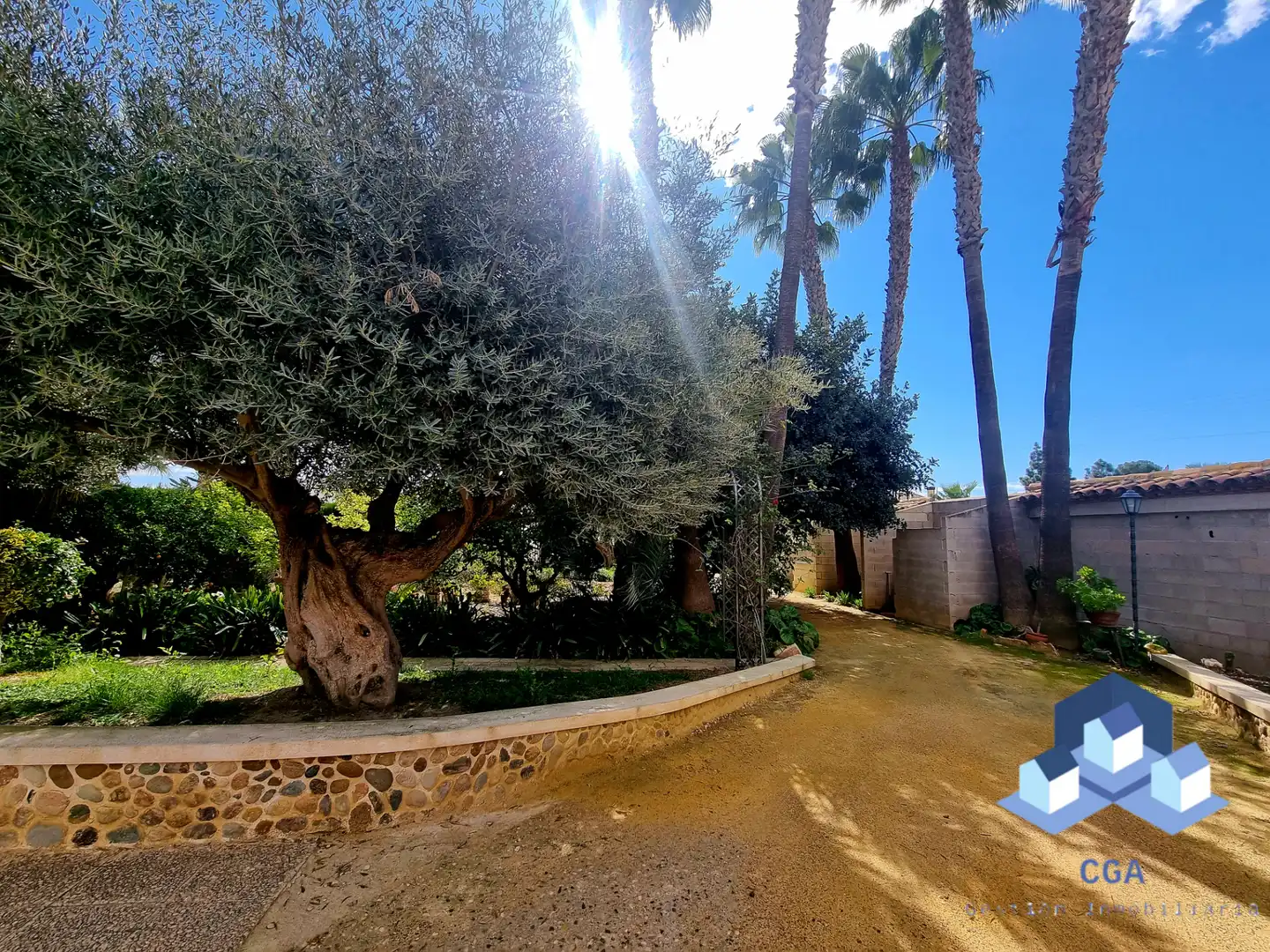Jardí de Casa o xalet en venda en Lorca amb Aire condicionat, Calefacció i Jardí privat