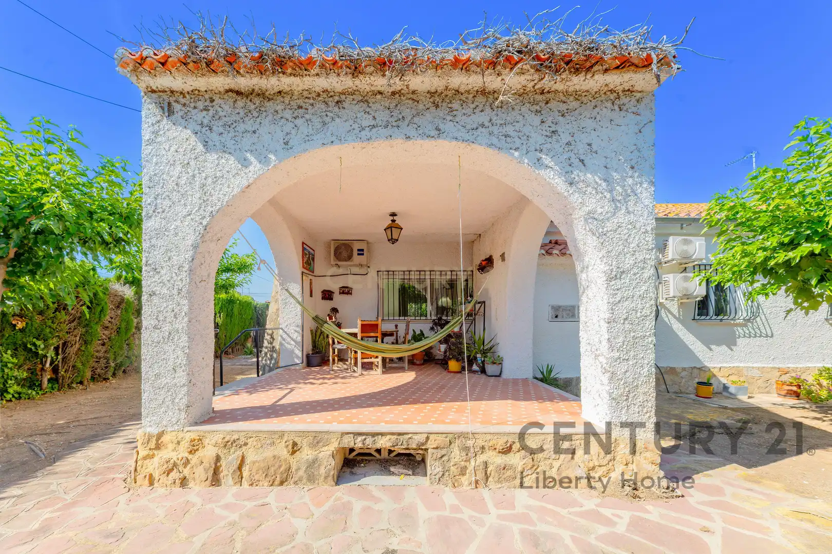 Vista exterior de Casa o xalet en venda en Náquera amb Aire condicionat, Jardí privat i Traster