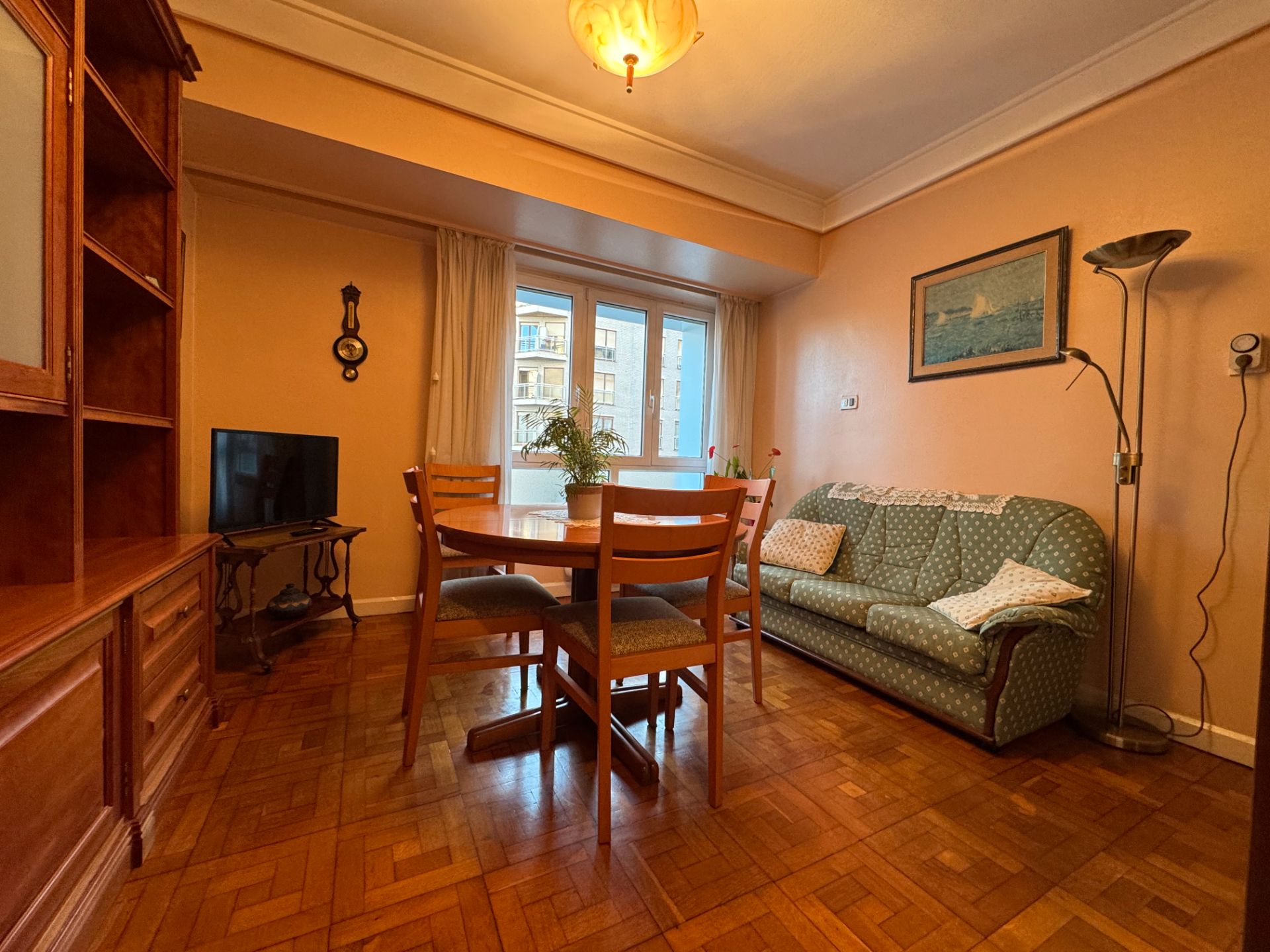 Sala de estar de Piso en venta en Donostia - San Sebastián  con Calefacción, Amueblado y Horno