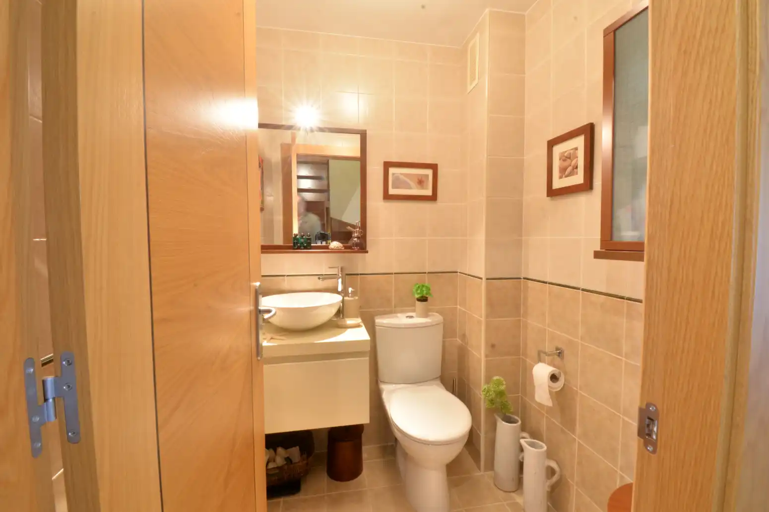 Baño de Casa adosada en venta en Morcín con Calefacción, Jardín privado y Terraza