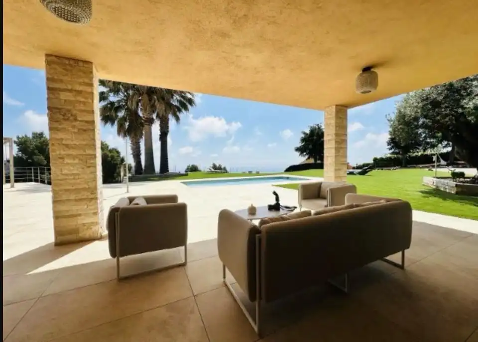 Terraza de Casa o chalet en venta en Mataró con Aire acondicionado, Jardín privado y Parquet