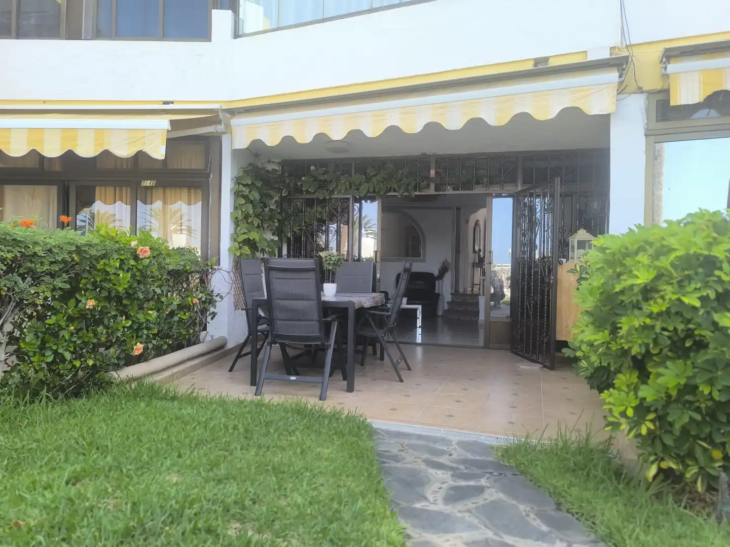 Terrassa de Apartament en venda en San Bartolomé de Tirajana amb Aire condicionat, Terrassa i Piscina comunitària