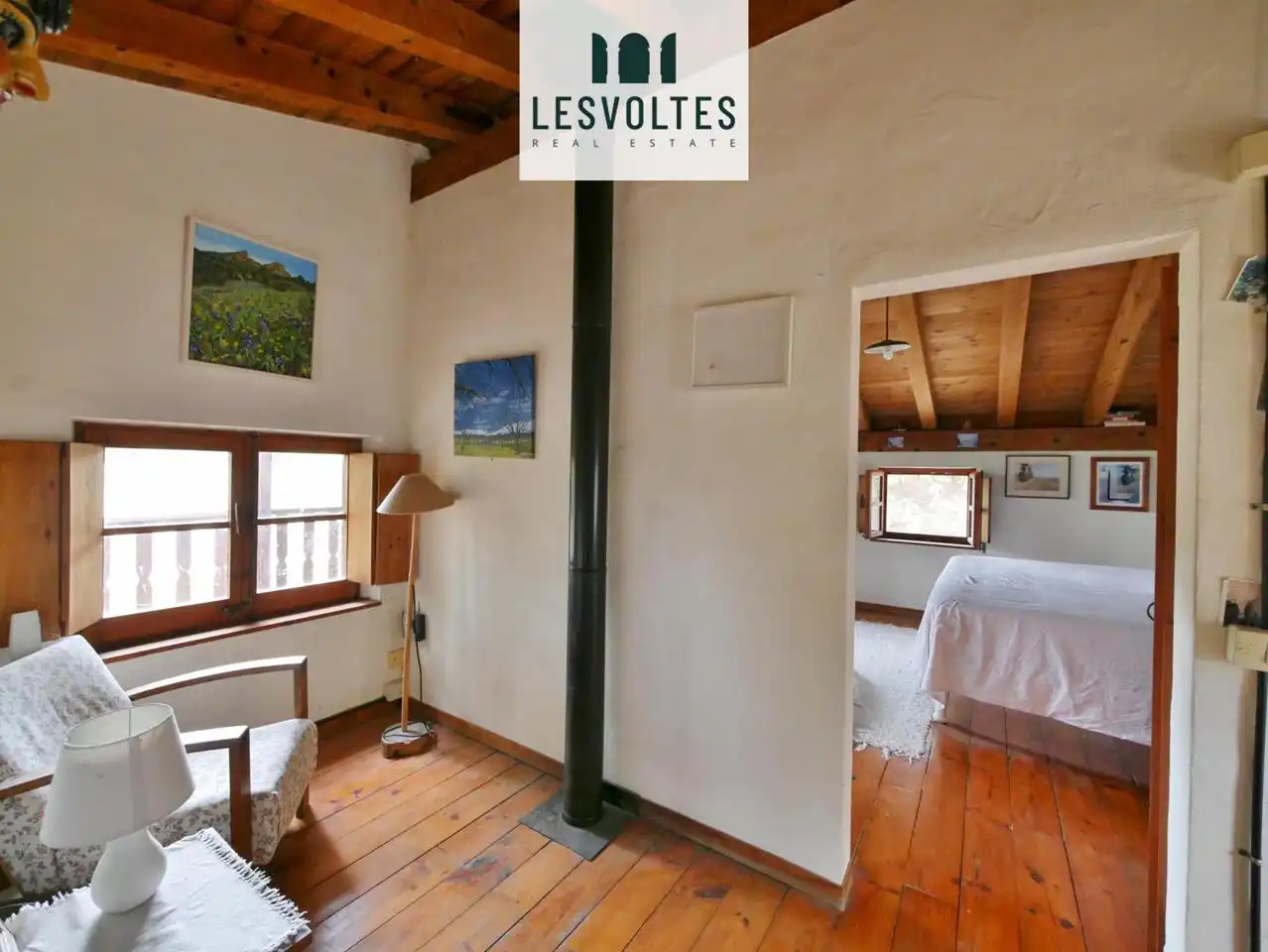 Exterior view of Houses for sale in Rupià  with Parquet flooring, Terrace and Swimming Pool