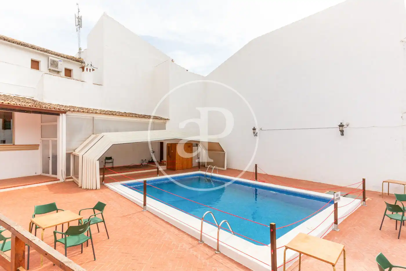 Swimming pool of Country homes for sale in Utiel  with Air Conditioner, Heating and Private garden
