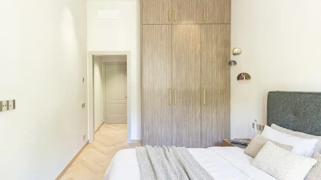Schlafzimmer von Wohnungen zum Verkauf in Barcelona mit Klimaanlage, Heizung und Terrasse