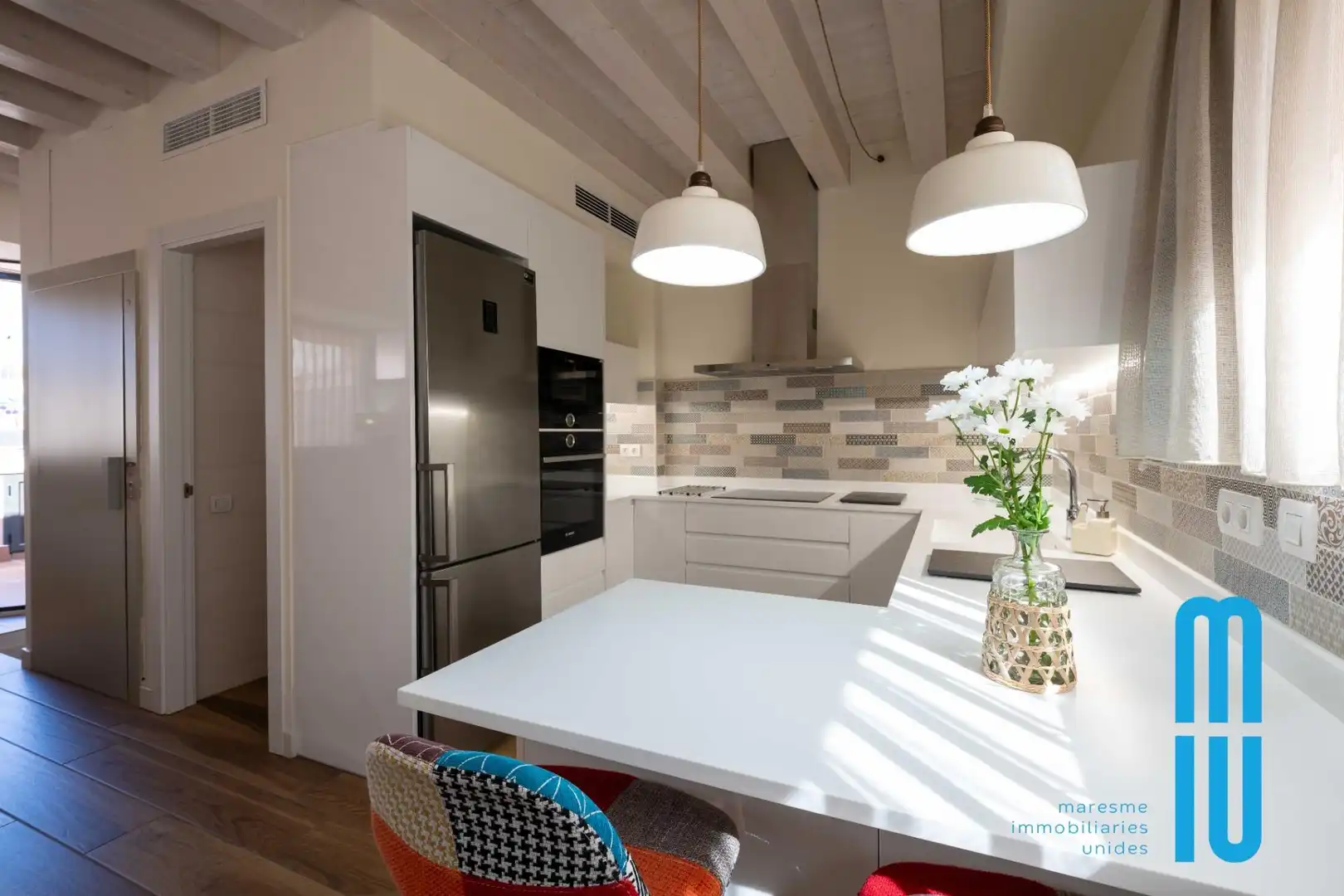 Kitchen of Houses for sale in Mataró  with Air Conditioner, Heating and Terrace