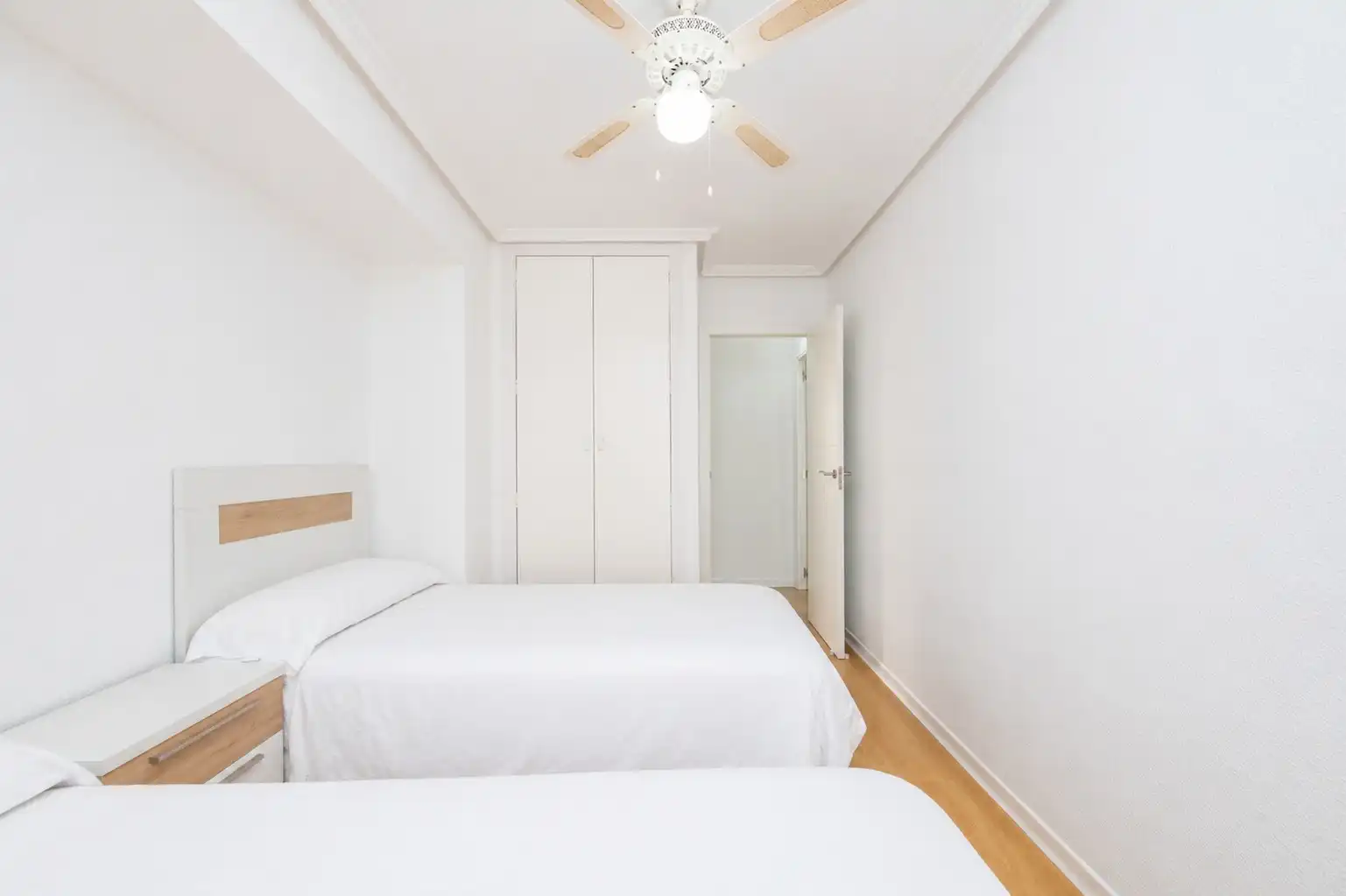 Schlafzimmer von Wohnung zur Miete in Alicante / Alacant mit Klimaanlage, Heizung und Terrasse