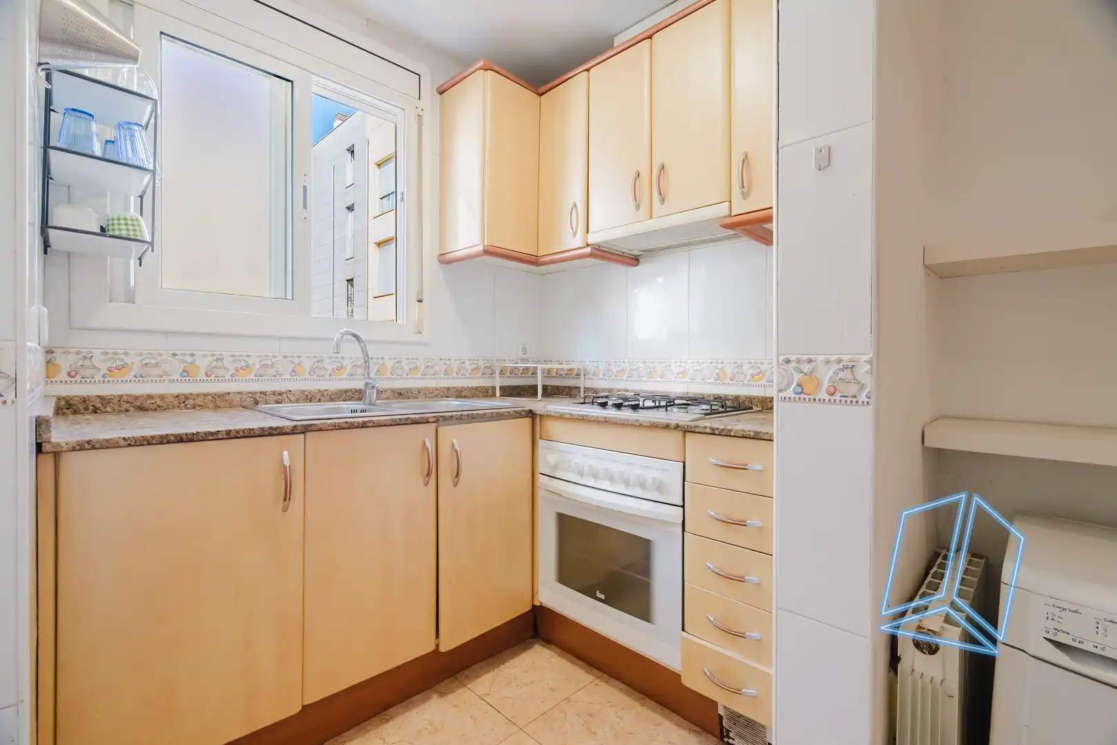 Kitchen of Flat for sale in Barcelona  with Balcony