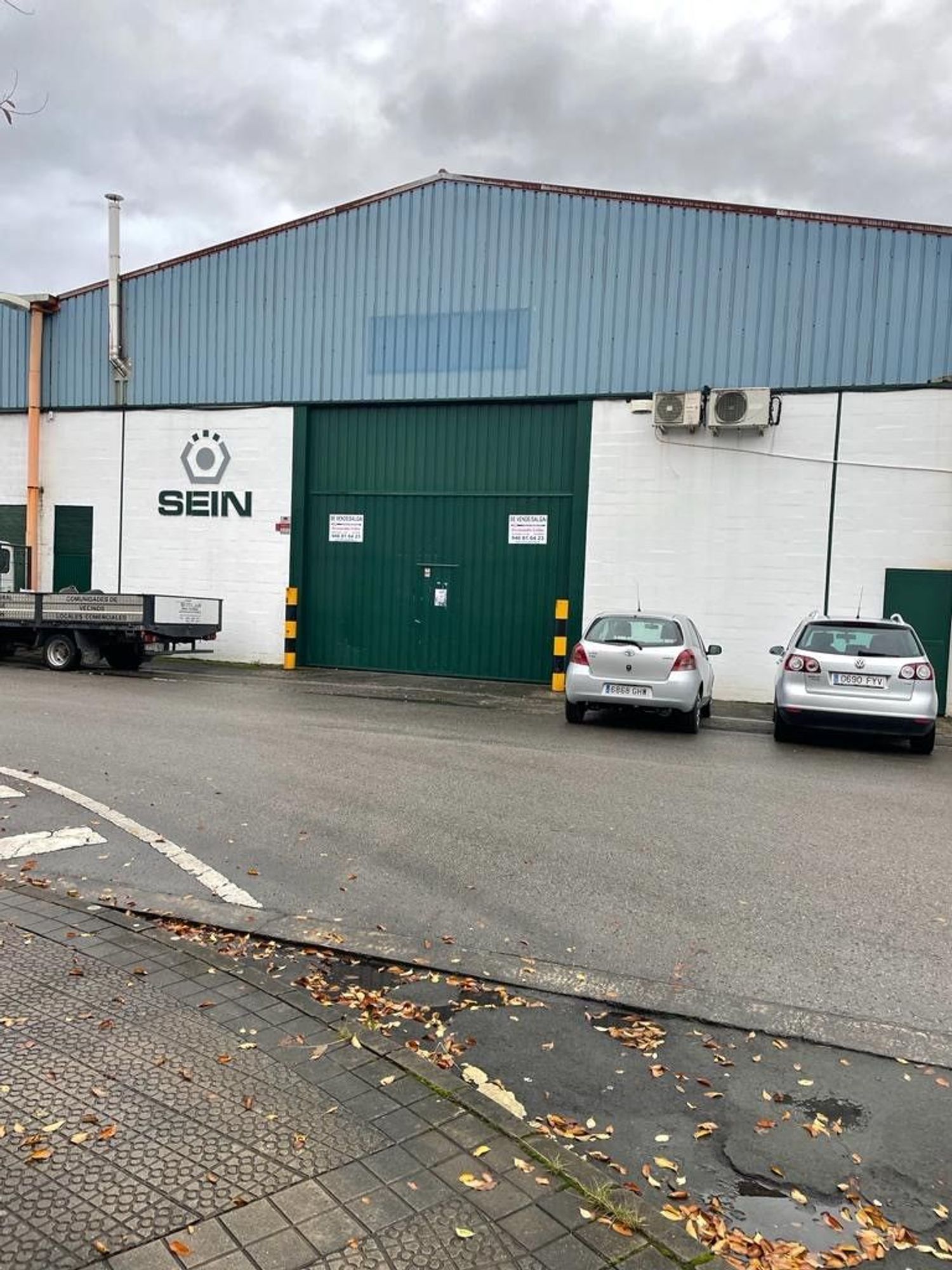 Exterior view of Industrial buildings for sale in Abadiño 