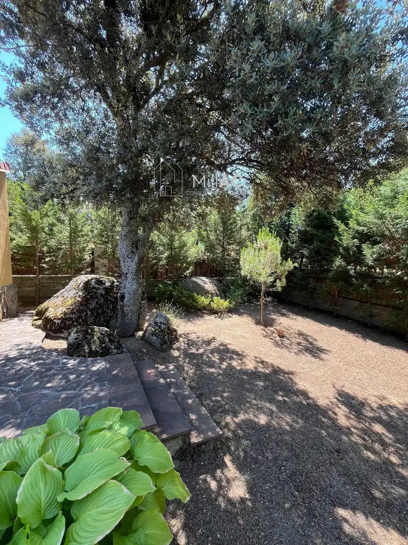 Garden of Houses for sale in El Espinar  with Heating, Private garden and Terrace
