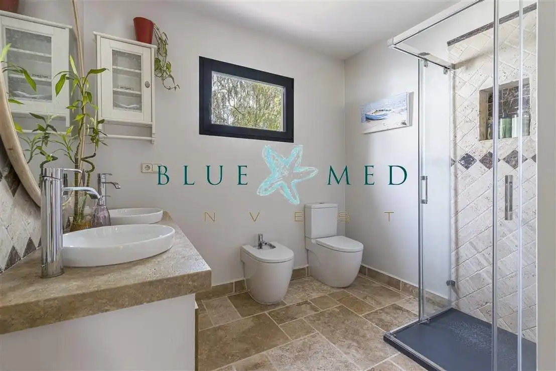 Baño de Casa o chalet en venta en Cartagena con Aire acondicionado, Calefacción y Jardín privado