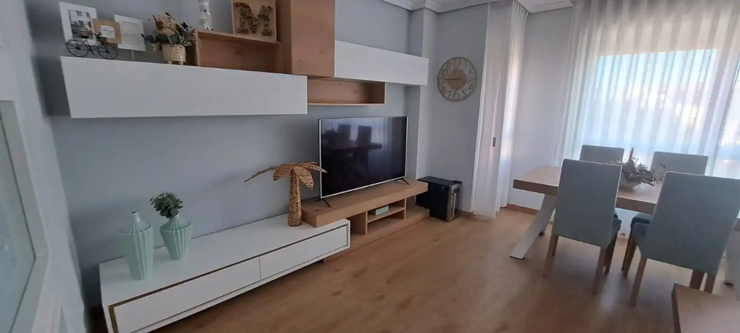 Sala de estar de Piso en venta en Sant Joan de Moró con Aire acondicionado, Calefacción y Trastero
