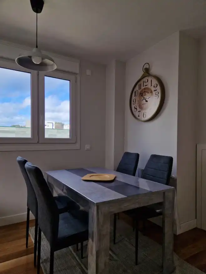 Dining room of Flat for rent in Urduliz  with Heating, Terrace and Storage room