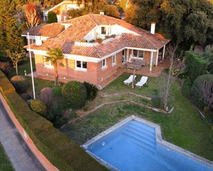 Vista exterior de Casa o xalet en venda en La Garriga amb Aire condicionat, Calefacció i Parquet