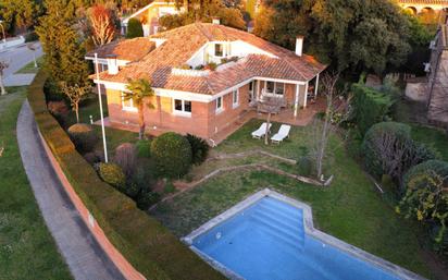 Vista exterior de Casa o xalet en venda en La Garriga amb Aire condicionat, Calefacció i Parquet