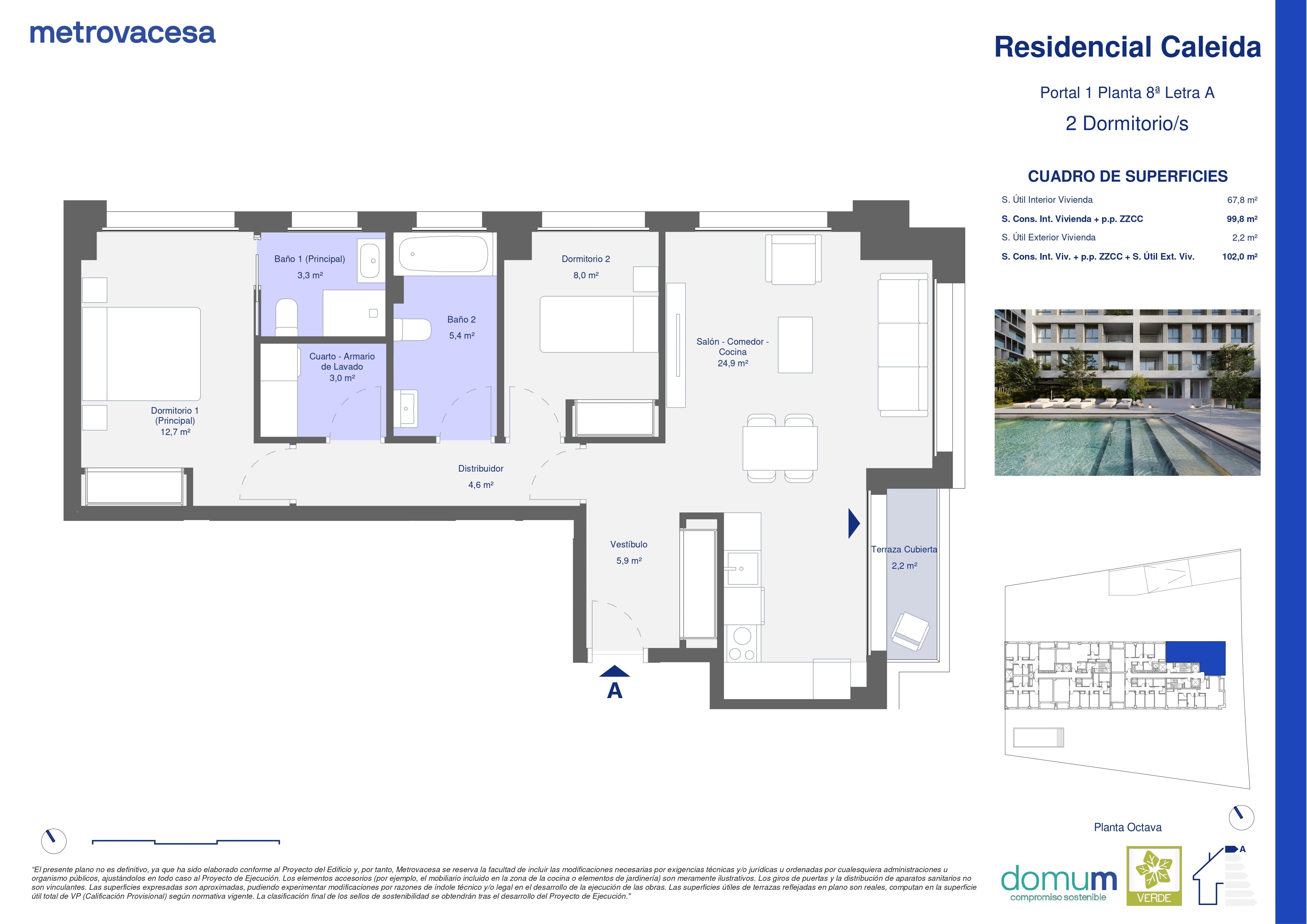 Flat for sale in A Coruña Capital   with Heating, Terrace and Storage room
