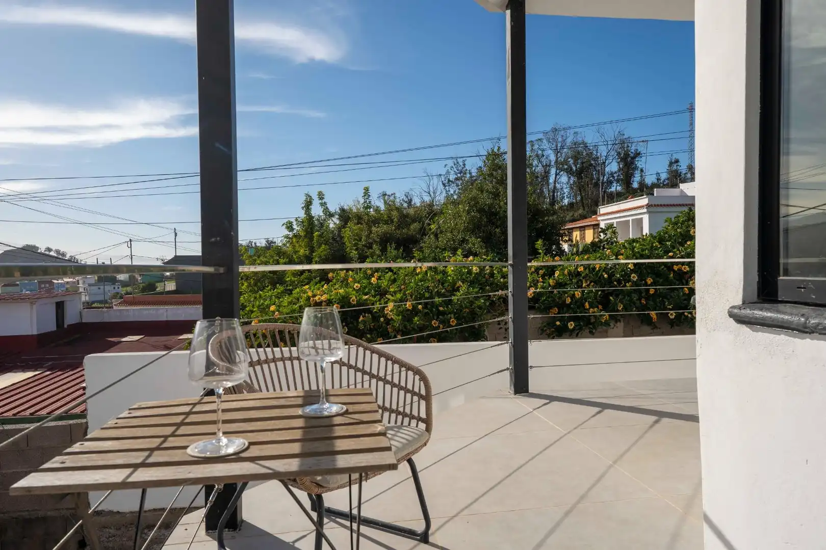 Terraza de Casa o chalet en venta en San Cristóbal de la Laguna con Jardín privado, Parquet y Terraza