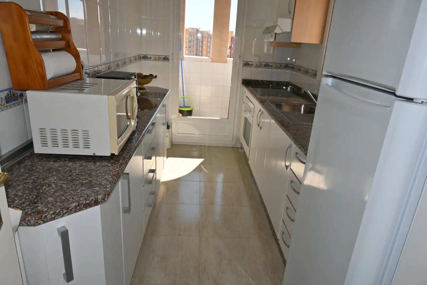 Cocina de Apartamento en venta en La Manga del Mar Menor con Aire acondicionado, Terraza y Amueblado