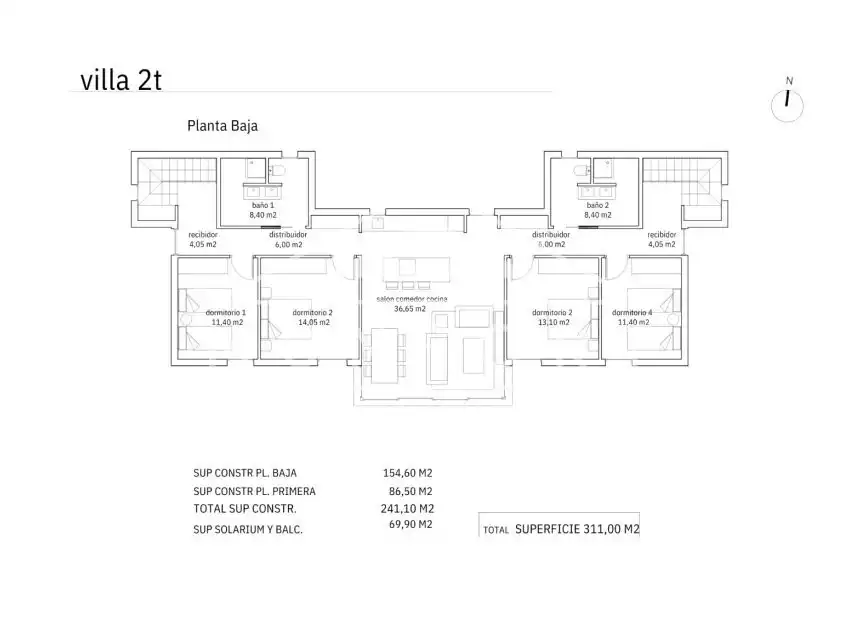 House with terrace for sale in Nueva Torrevieja - Aguas Nuevas, imagen 2
