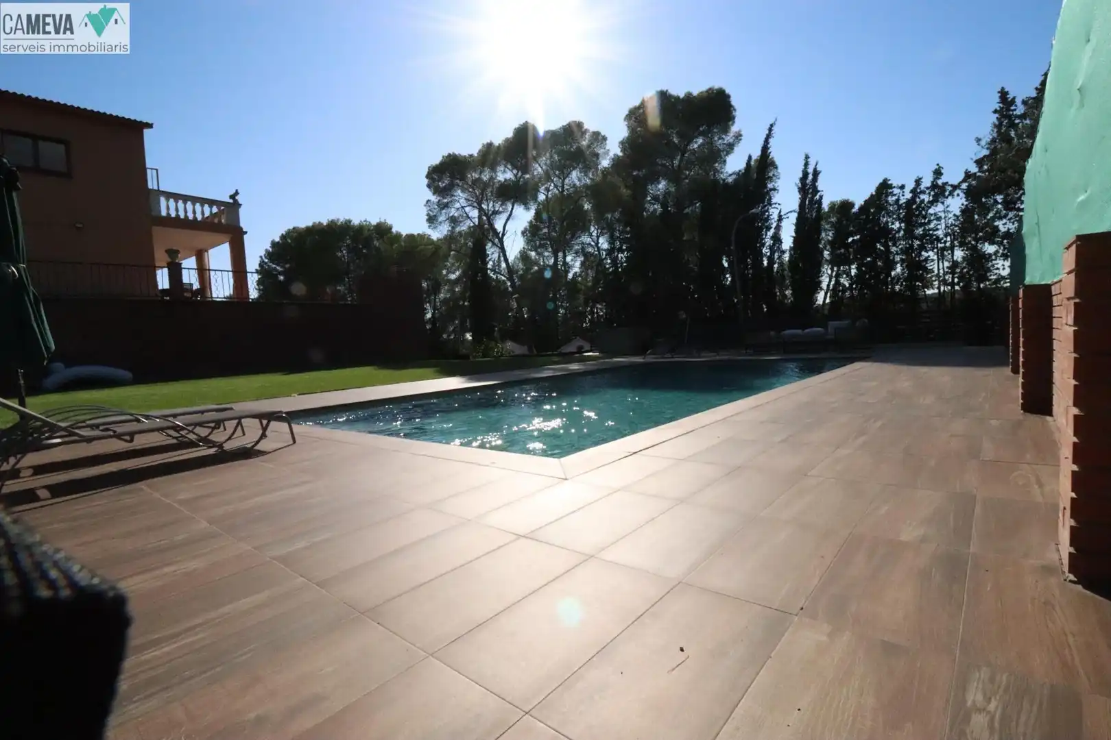 Swimming pool of Houses for sale in Terrassa  with Heating, Private garden and Terrace