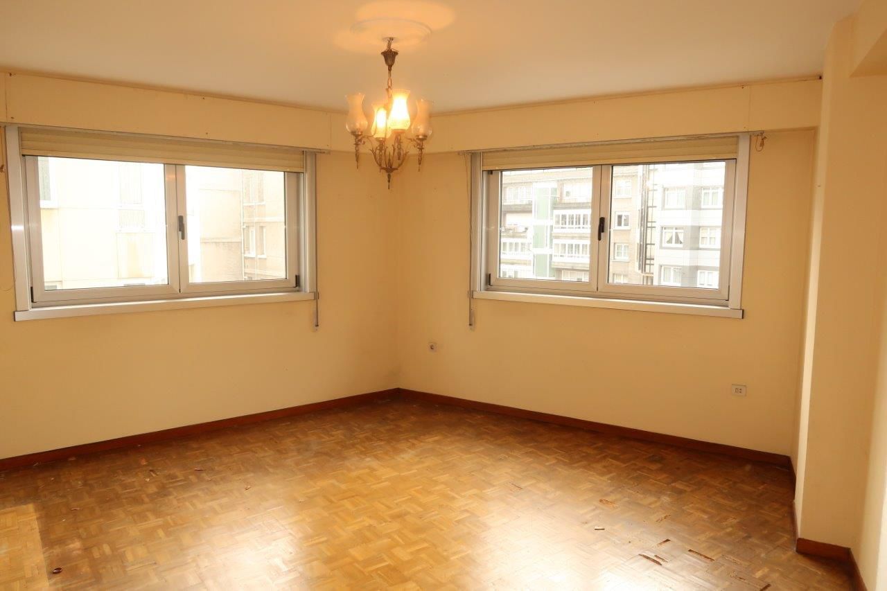 Bedroom of Flat for sale in A Coruña Capital   with Parquet flooring