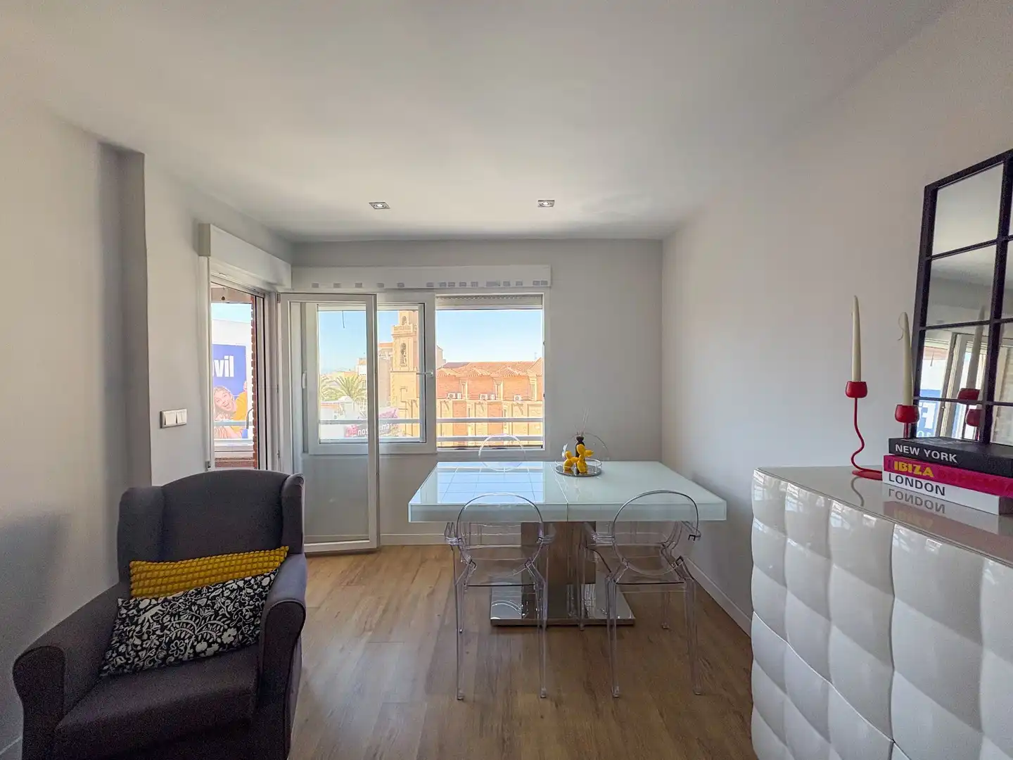 Esszimmer von Wohnung zum Verkauf in Pilar de la Horadada mit Klimaanlage, Heizung und Terrasse