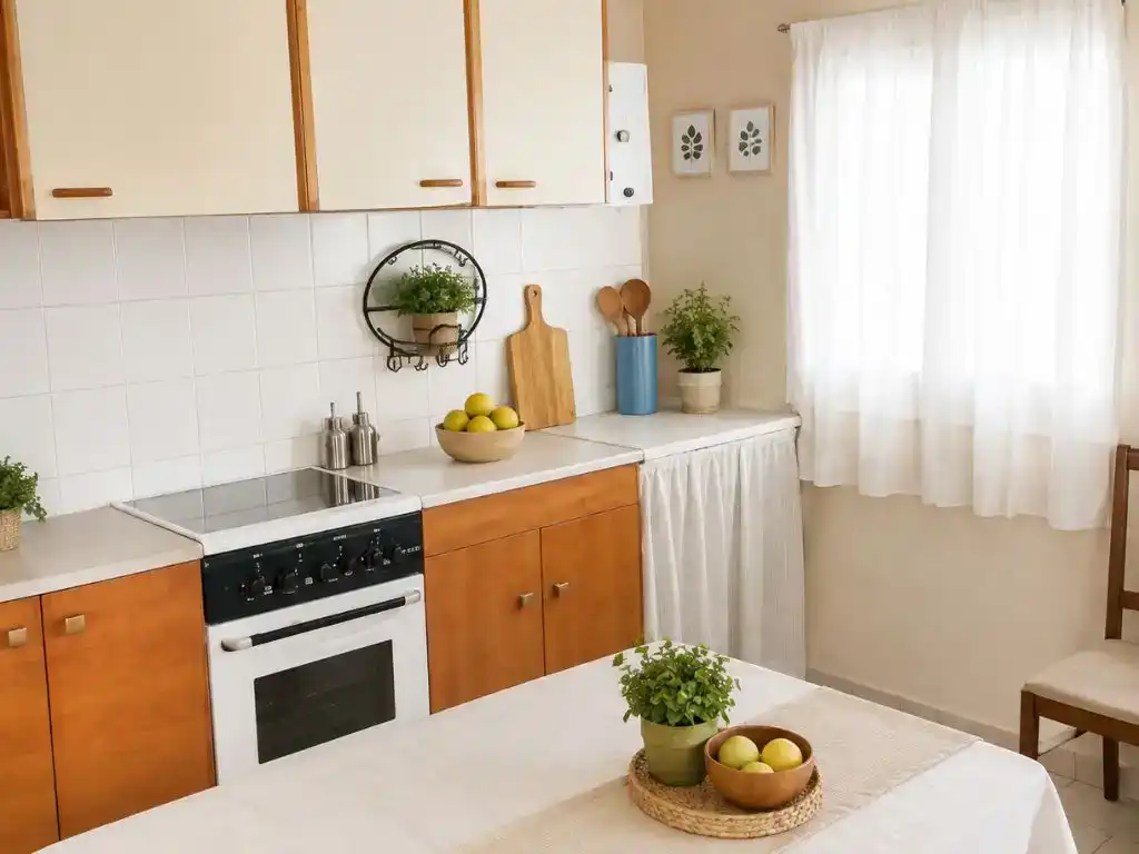 Kitchen of Flat for sale in Palomera  with Balcony