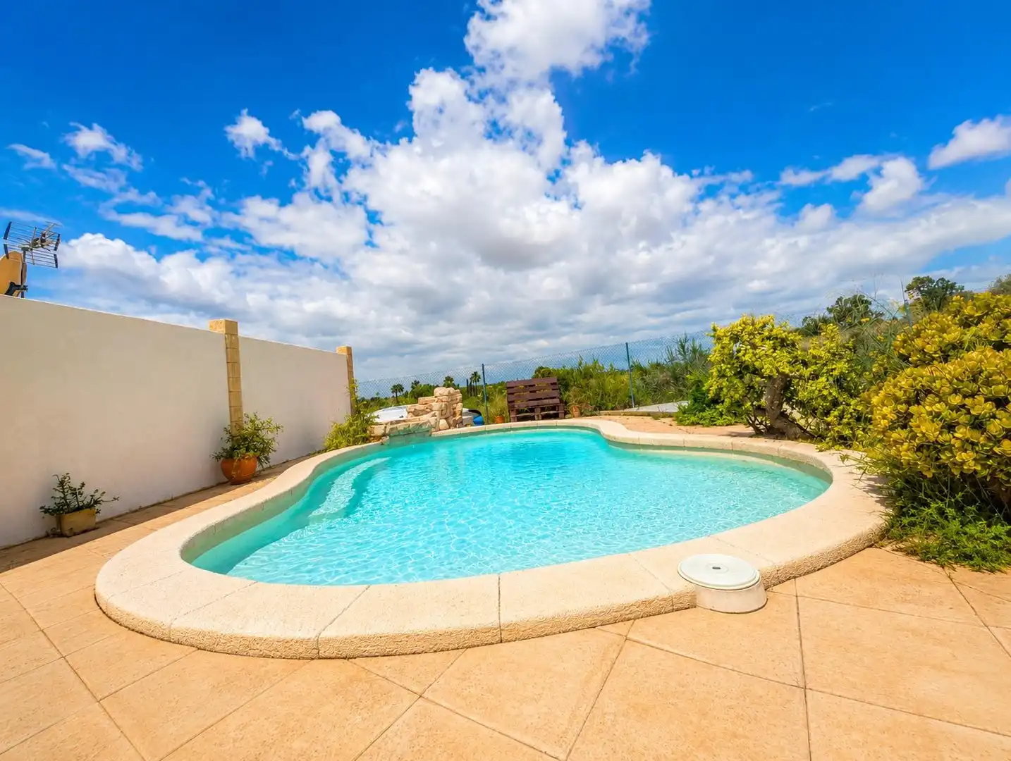 Swimming pool of Houses for sale in Elche / Elx  with Private garden, Terrace and Swimming Pool